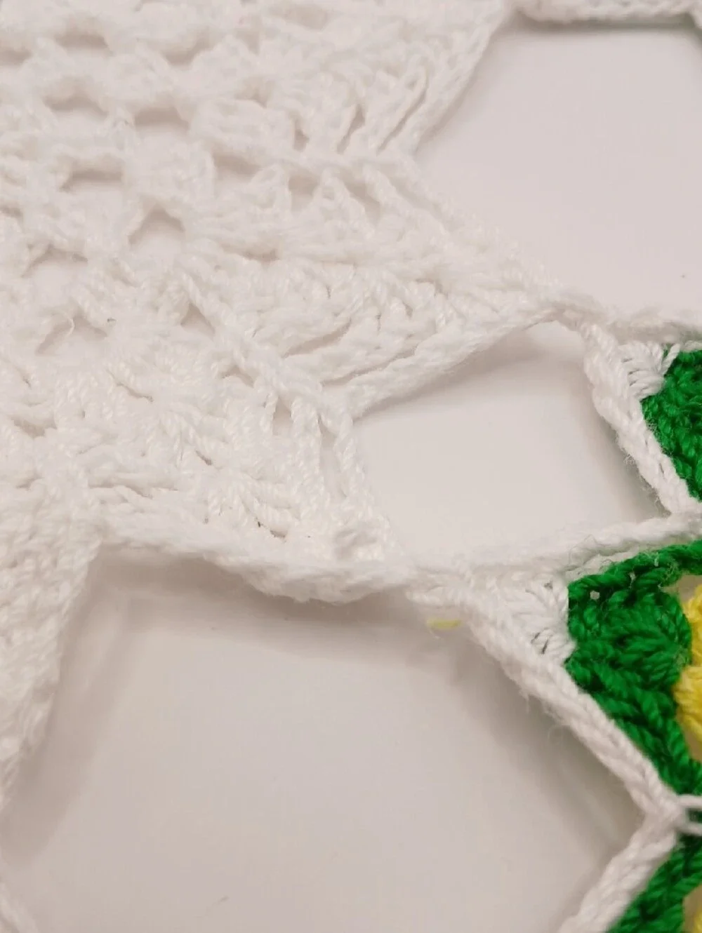 READ Handmade Crochet Floral Doily